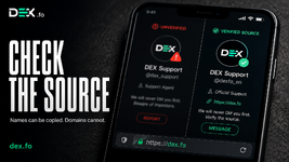 Fake Support Accounts: Verify Before You Reply | DEX.fo