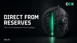 Fast Mode: What “Processed From Our Reserves” Means | DEX.fo