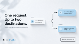 Use up to two forwarding addresses | MixTum