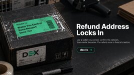 Why the Refund Address Locks When the Order Is Created
