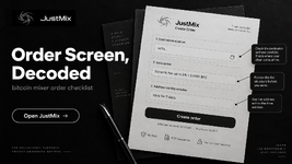 Read the Order Screen Before You Send | JustMix