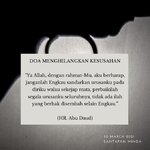 Doa Menghilangkan Kesusahan