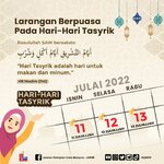 Larangan Berpuasa Pada Hari-Hari Tasyrik