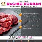 Nak Edar Daging Korban Dengan Bersih Dan Selamat