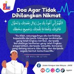 Doa Agar Tidak Dihilangkan Nikmat