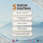 5 Rukun Khutbah