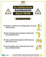 Tip Mengelakkan Sambaran Kilat Petir Dalam & Luar Bangunan