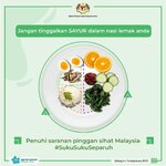 Jangan Tinggalkan SAYUR Dalam Nasi Lemak Anda