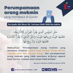 Perumpamaan Orang Mukmin Yang Membaca Al-Quran