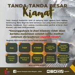 10 Tanda-Tanda Besar KIAMAT