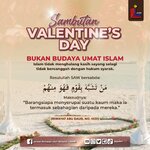 Sambutan Valentine’s Day Bukan Budaya Kita