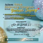 Islam Tidak Melarang Umatnya Untuk Berkasih Sayang