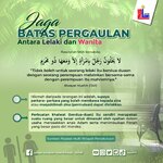 Jaga Batas Pergaulan Antara Lelaki Dan Wanita