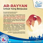 AR-RAYYAN Untuk Yang Berpuasa