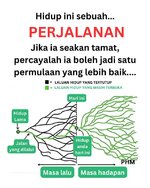 Hidup Ini Sebuah PERJALANAN, Jika Ia Seakan Tamat, Percayalah Ia Boleh Jadi Satu Permulaan Yang Lebih Baik
