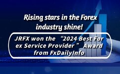 Kabar baik! JRFX memenangkan Penghargaan Penyedia Layanan Forex Terbaik 2024
