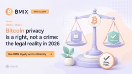 Bitcoin Mixer Legal 2026: Why Financial Privacy Is Becoming Essential for Crypto Users