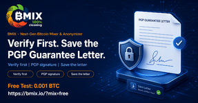PGP guarantee letters: verify before sending