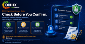 BMIX Guide: First transaction checklist: amount, address, guarantee letter