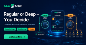 Deep Exchange vs Regular Exchange on CCE Cash