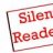 silent reader